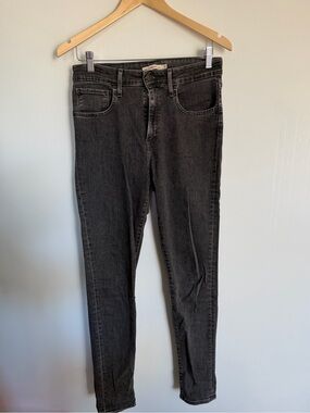 Levi’s 721 High Rise Skinny Jeans | Black Wash | Size 30